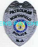 NEW JERSEY,NORTHFIELD POLICE BADGE PATCH 1_wm